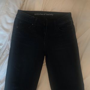 Dark wash Articles of Society skinny jeans